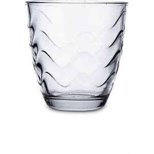 Quid Waves Set 6 bicchieri bassi vetro 26 cl