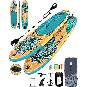 BAX ASTRONAVE Tavola Sup Gonfiabile 335x81 cm blu