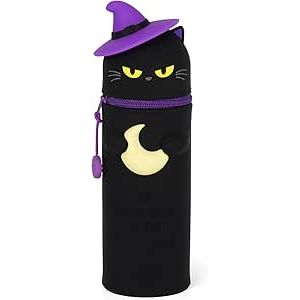 Astuccio Scuola 2 in 1 Halloween in Silicone 20 cm