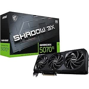 MSI GeForce RTX 5070 Ti 16G SHADOW 3X OC