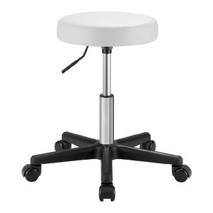 SONGMICS Sgabello Girevole con Ruote