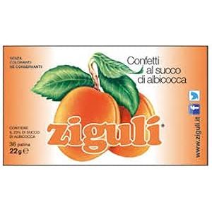 Ziguli Confetti al succo di Albicocca