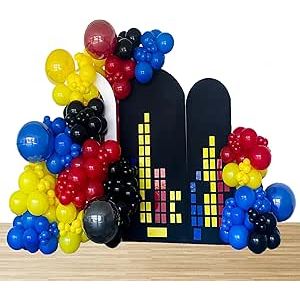 Kit Ghirlanda Arco Spider Palloncini 164 pezzi