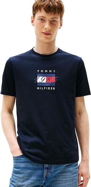 Tommy Hilfiger Linear Flag Graphic Tee