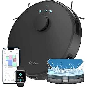 LEFANT M1 Robot Aspirapolvere Lavapavimenti 3 in 1 con Navigazione Laser