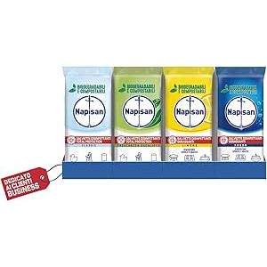 Napisan Cassa Mista Salviette Disinfettanti 40pz