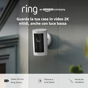 Ring videocamera esterna Plus a batteria