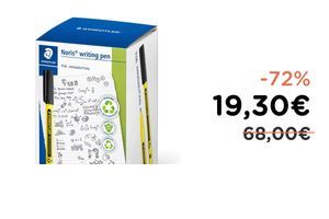Staedtler Noris 307-9 CT50 penne nere 50 pezzi