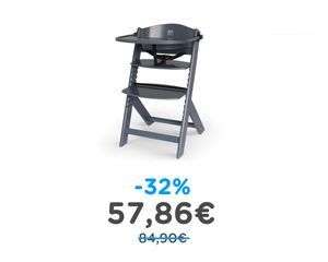 Kinderkraft Seggiolone Pappa in Legno ENOCK