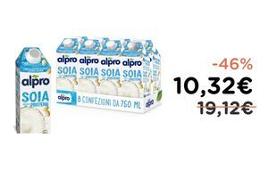 ALPRO Classico Bevanda Soia 8x750ml