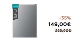 Hisense Frigorifero 94L Silver