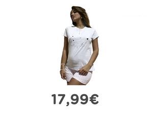 Pigiama Donna Cotone Corto Estivo