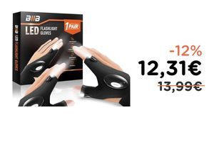 Guanti BIIB con Luce LED per Uomo