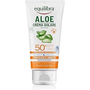 equilibra Solari, Aloe Crema Solare SPF 50+ Travel Size