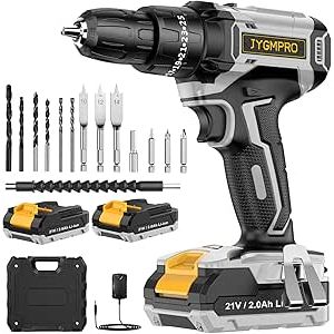 JYGMPRO Trapano Avvitatore Batteria 21V