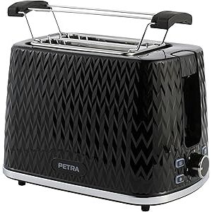 Petra PT3860BLKVDEEU10 Chevron - Tostapane