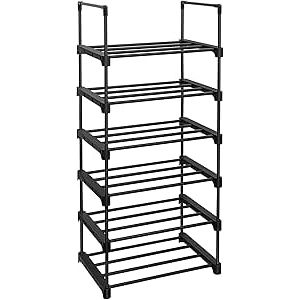 SONGMICS Scarpiera a 6 Ripiani Grande