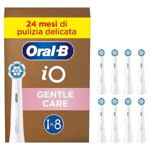 Oral-B Testine di Ricambio iO Gentle Care Bianche