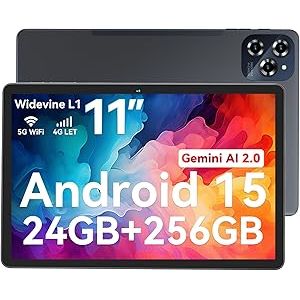 TABWEE Tablet Android 15 Gemini AI