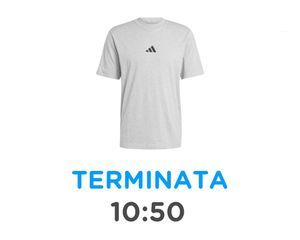 adidas Uomo Essentials Small Logo Single Jersey Tee