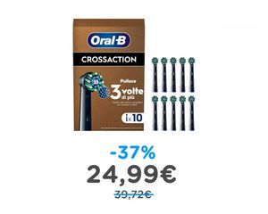 Oral-B Testine Di Ricambio Pro Cross Action Black