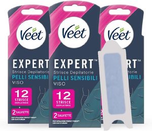 Veet Expert Strisce Depilatorie Viso