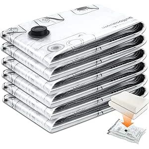 ETROBOT 6 Pezzi Buste Sottovuoto Vestiti