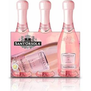 Mini Bottiglie Prosecco D.O.C. Rosè Millesimato Extra Dry