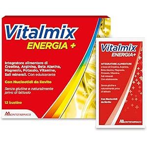 VITALMIX Energia + Integratore Energizzante 12 Bustine Monodose