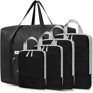 QiYiCAT 4 organizer per valigie e 1 zaino