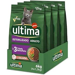 Cibo per gatti sterilizzati con salmone