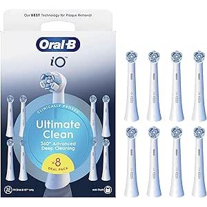 Oral-B iO Series Ultimate Clean White - 8 Testine Ricambio