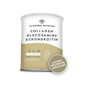 GLUCOSAMINA 1500mg + CONDROITINA 1200mg + COLLAGENE IDROLIZZATO 10.000mg + Acido Ialuronico + Vitamina C