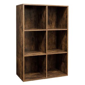 VASAGLE Libreria a 6 Cubi