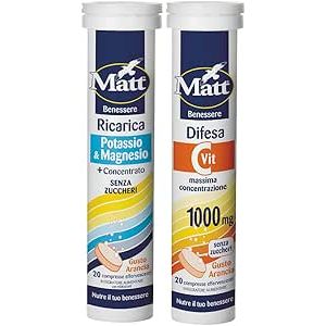 Matt Integratore Potassio Magnesio Vitamina C