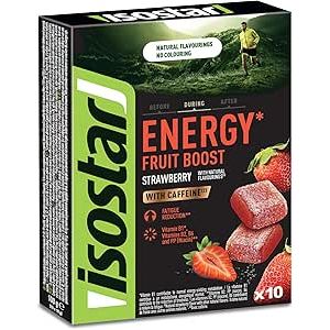 Isostad Boost Energy Fragola 10 Caramelle