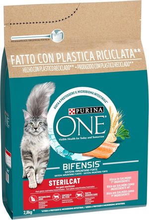 Purina ONE Bifensis Crocchette Gatto Sterilizzato Salmone