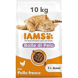 IAMS Anti-Hairball cibo secco per Gatti 10 kg
