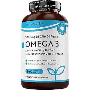 Omega 3 Olio di Pesce da 2000 mg