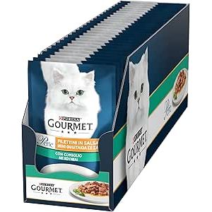 Purina Gourmet Perle Filettini in Salsa con Coniglio
