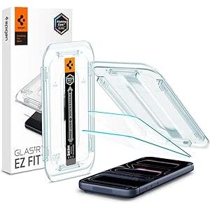 Spigen Glas.tR EZ Fit 2 Pezzi Vetro Temperato per iPhone