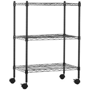 Amazon Basics Scaffaliera a 3 ripiani stretti
