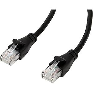 Amazon Basics Cavo patch Ethernet Cat6 3 m, Nero